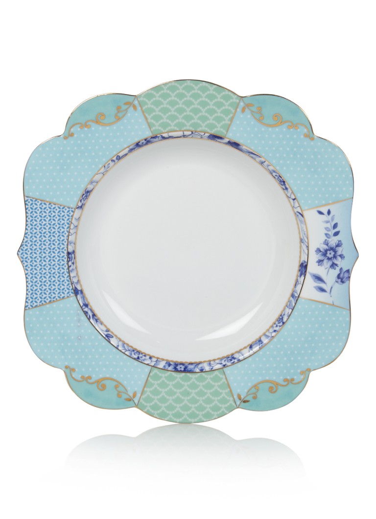 Pip Studio Royal diep bord 23,5 cm Lichtblauw - Deal
