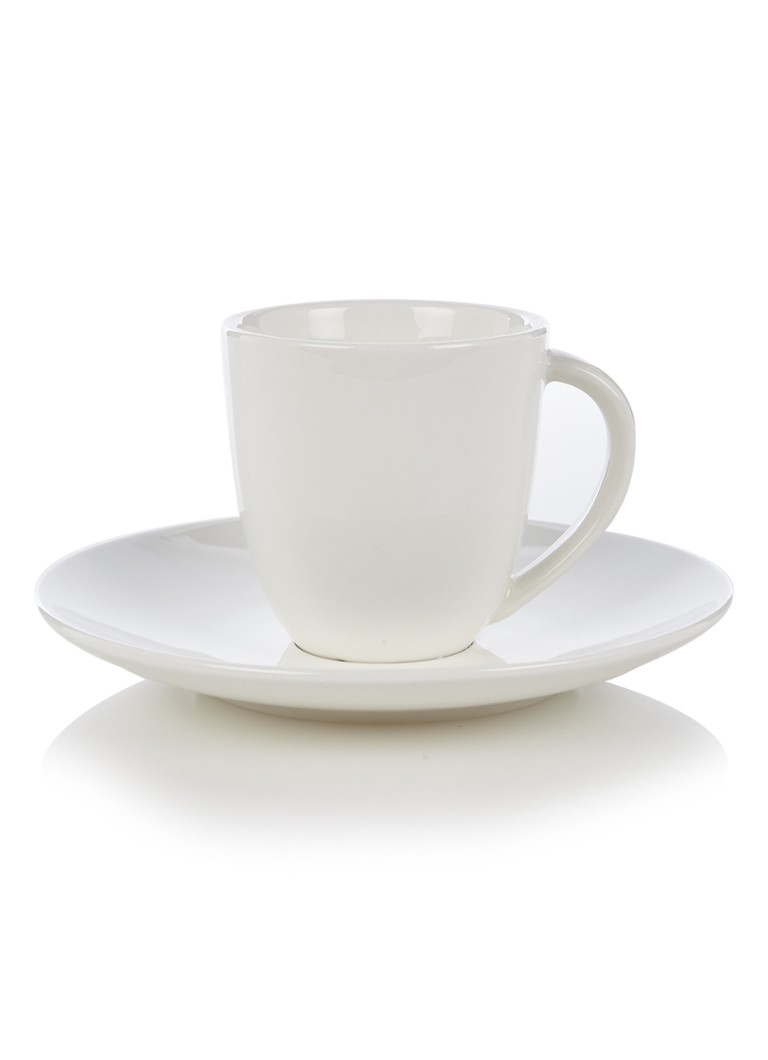 Vtwonen Kopje en schotel 100 ml Ivoor - Deal