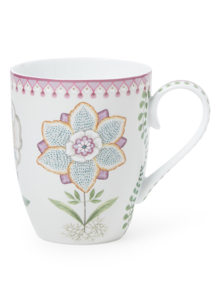 Pip Studio Lily & Lotus mok 35 cl Gebroken wit - Deal