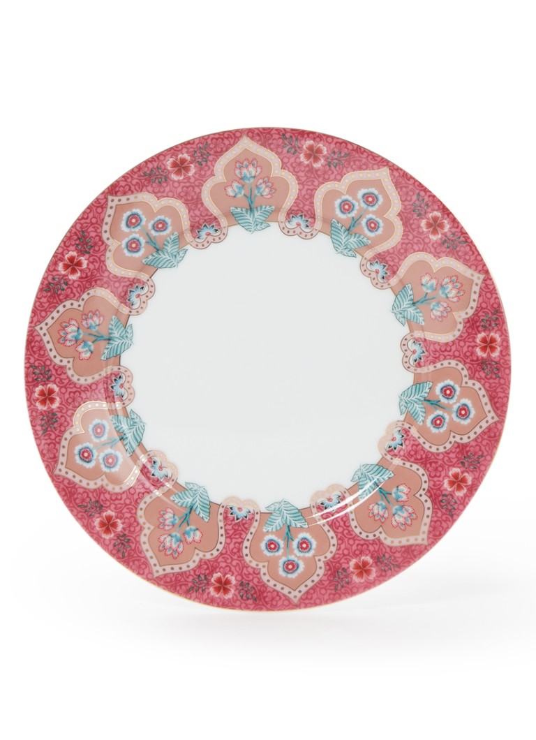 Pip Studio Flower Festival ontbijtbord 21 cm Roze - Deal