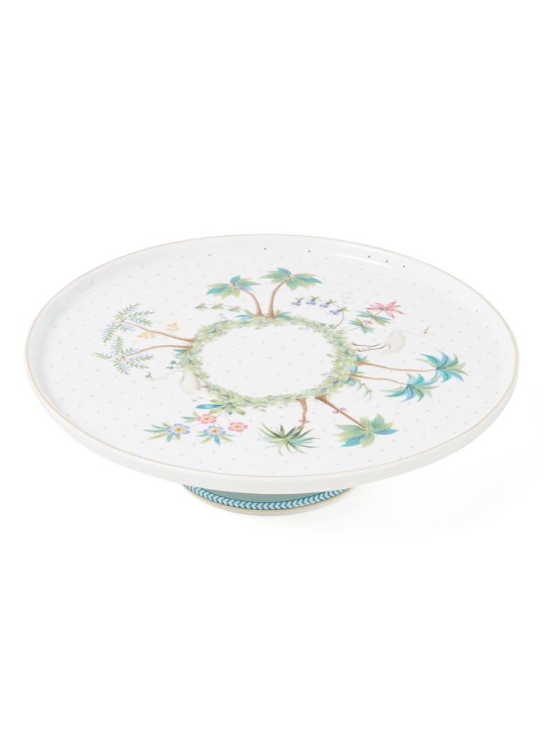 Pip Studio Jolie Mini taartplateau 21 cm Lichtblauw - Deal