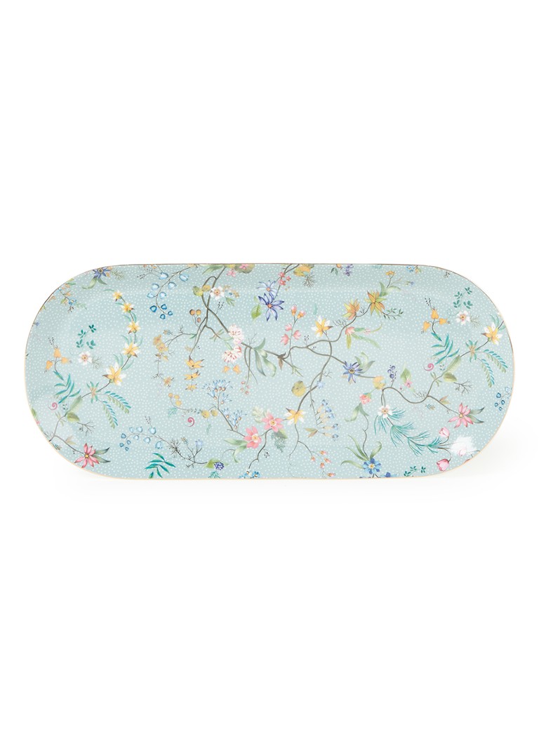 Pip Studio Jolie cakeschaal 33 x 15 cm Zeegroen - Deal