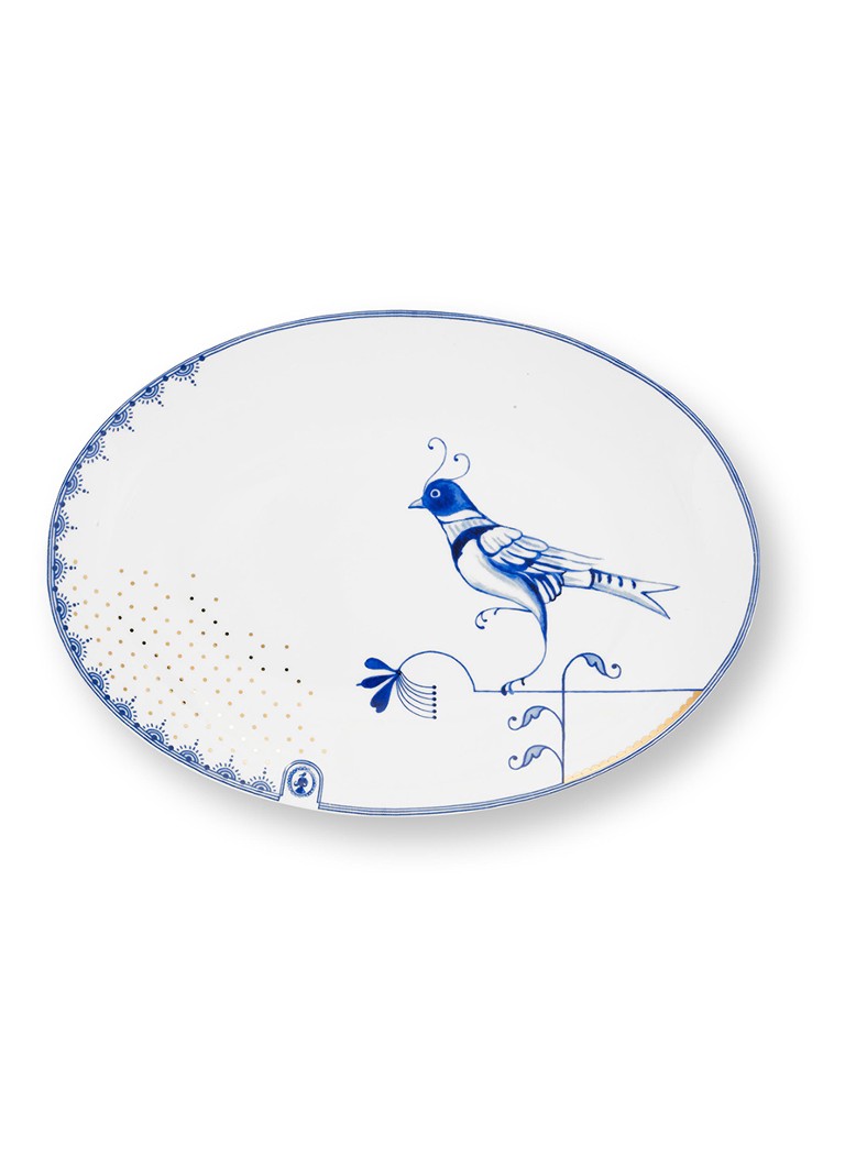 Pip Studio Pip & The Blue Bird onderbord 30 x 21,5 cm Wit - Deal