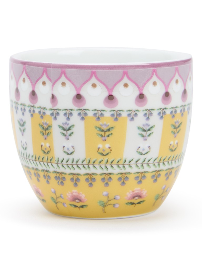 Pip Studio Lily & Lotus Moon Delight eierdop 4,5 cm Okergeel - Deal