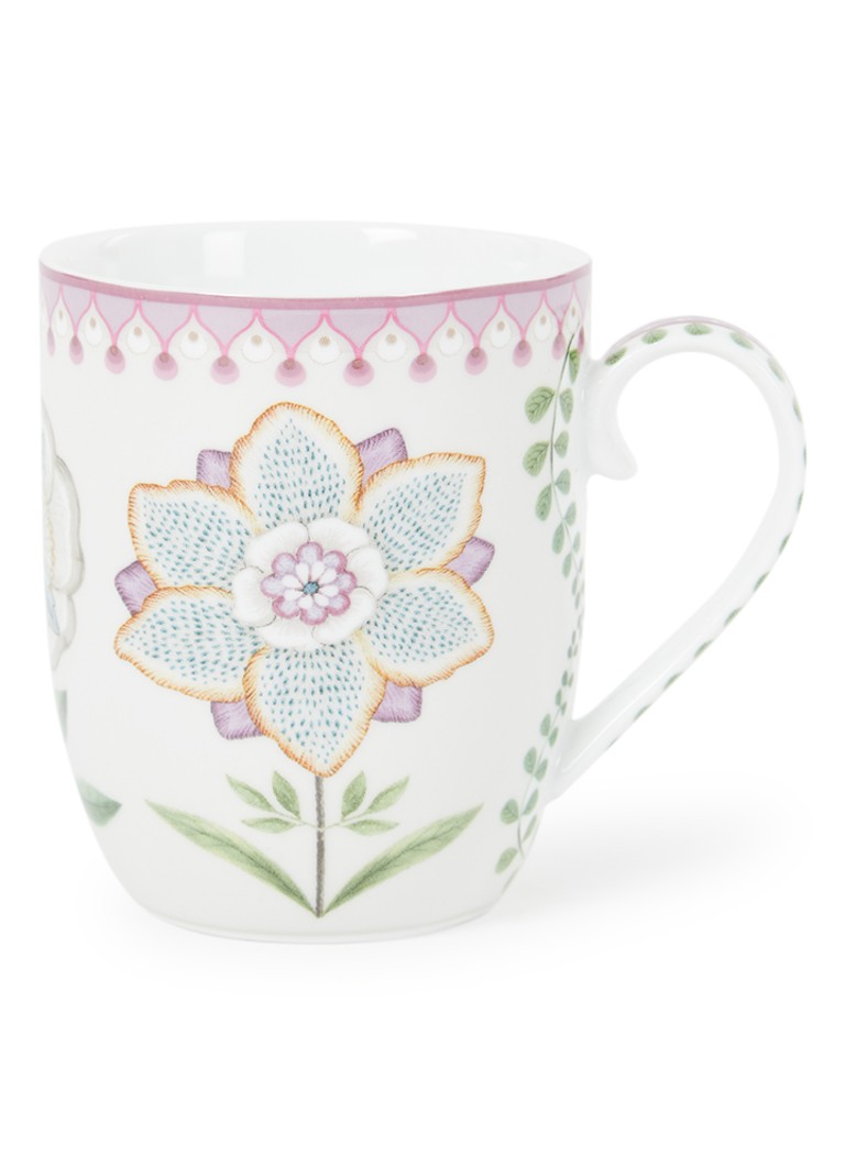 Pip Studio Lily & Lotus kopje 14,5 cl Gebroken wit - Deal