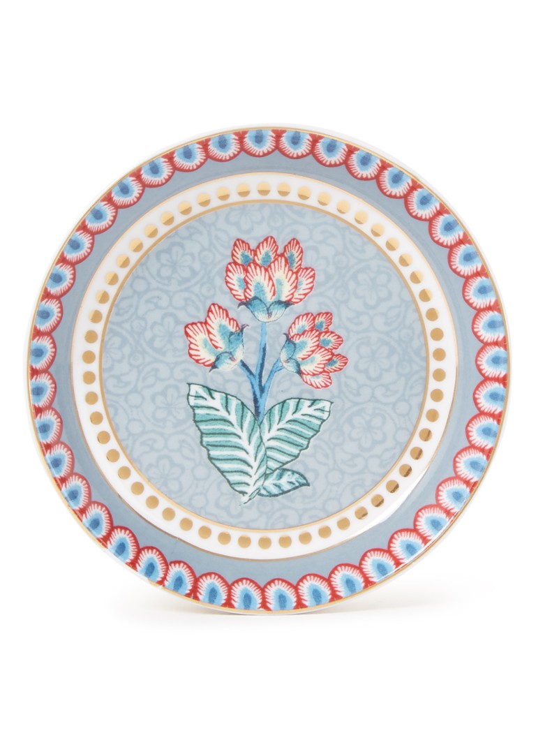 Pip Studio Flower Festival theetip 9 cm Blauwgrijs - Deal