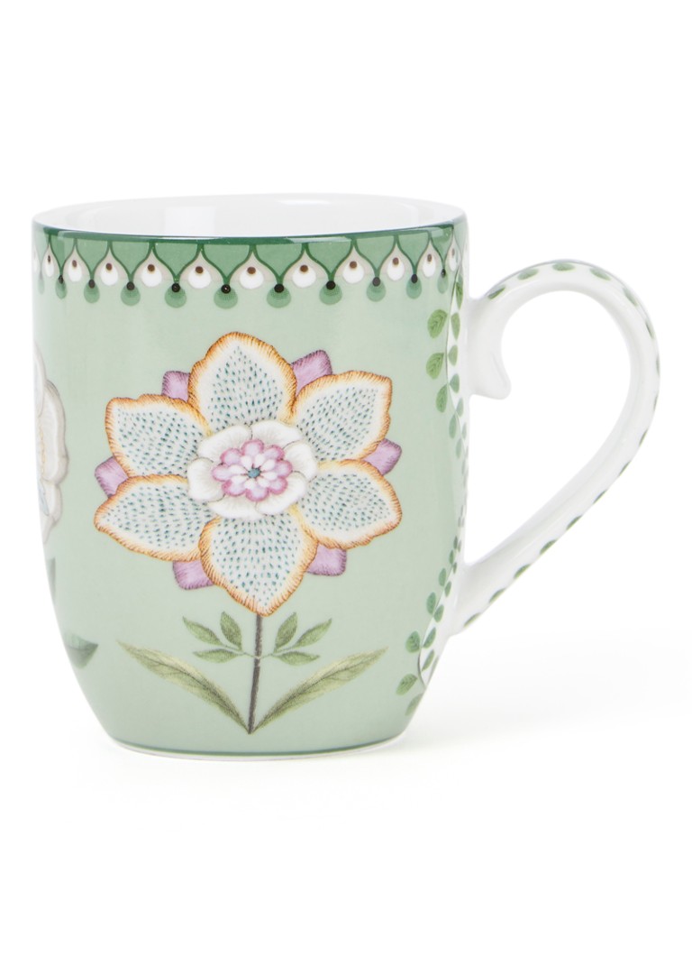 Pip Studio Lily & Lotus kopje 14,5 cl Mint - Deal