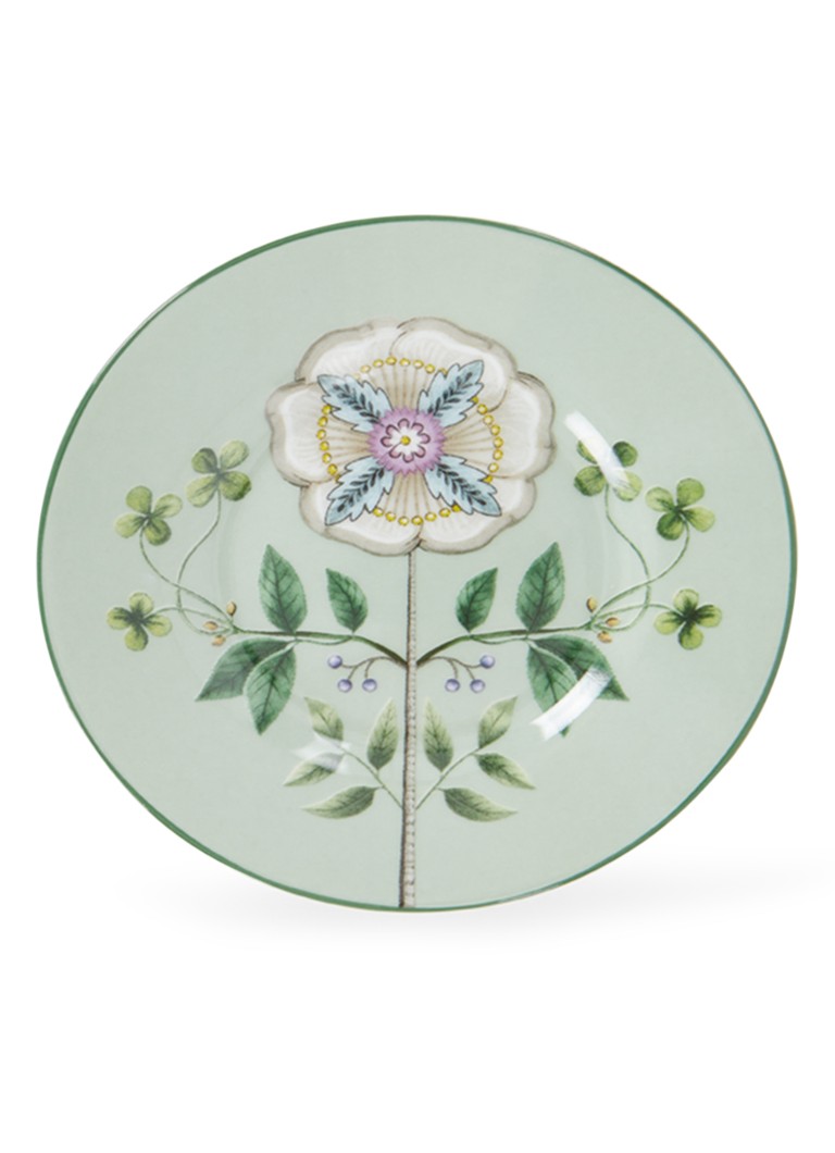 Pip Studio Lily & Lotus gebaksbordje 12 cm Groen - Deal