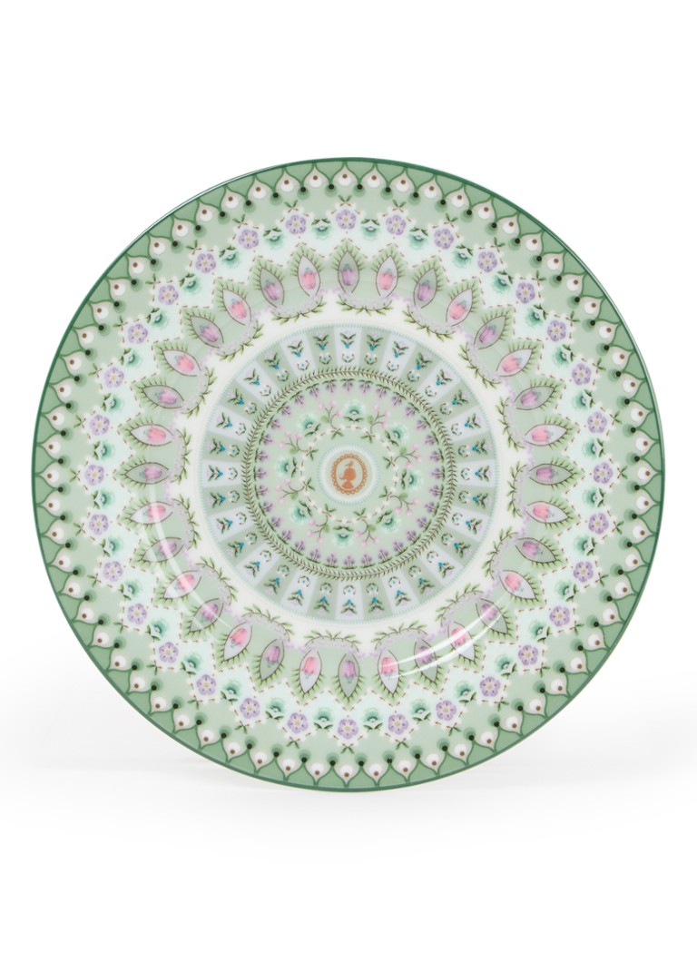 Pip Studio Lily & Lotus Moon Delight gebaksbordje 17 cm Groen - Deal