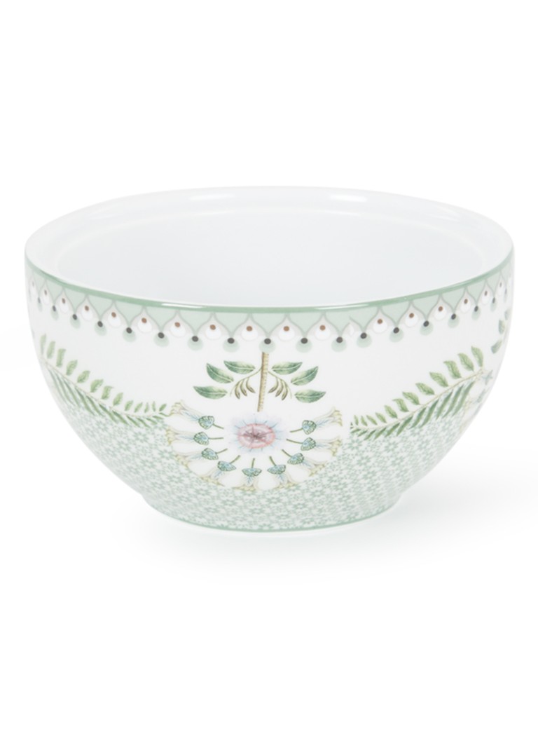Pip Studio Lily & Lotus suikerpot 11 cm Groen