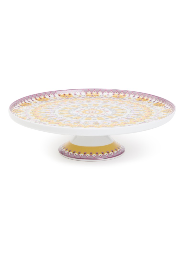 Pip Studio Lily & Lotus Moon Delight Mini taartplateau 21 cm Okergeel - Deal