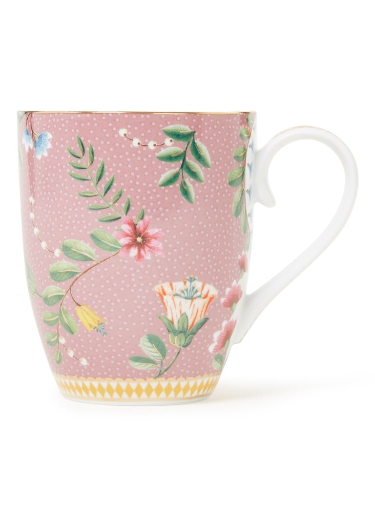 Pip Studio La Majorelle mok 35 cl Roze - Deal