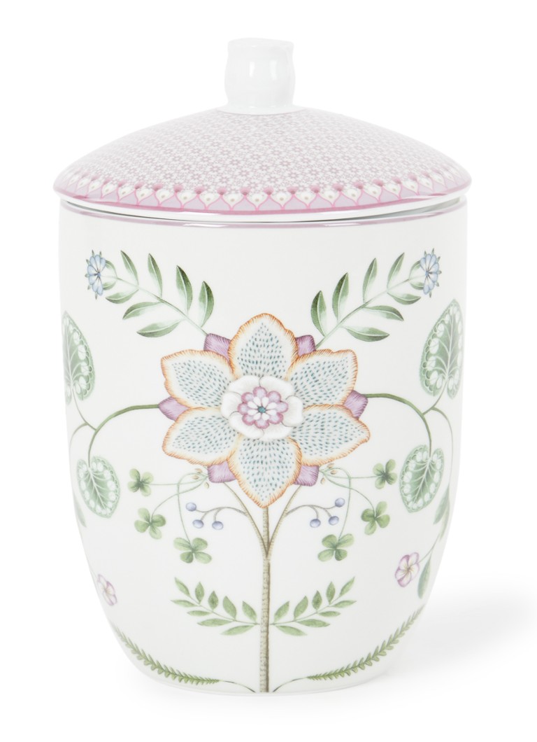 Pip Studio Lily & Lotus voorraadpot 1,5 liter Gebroken wit - Deal