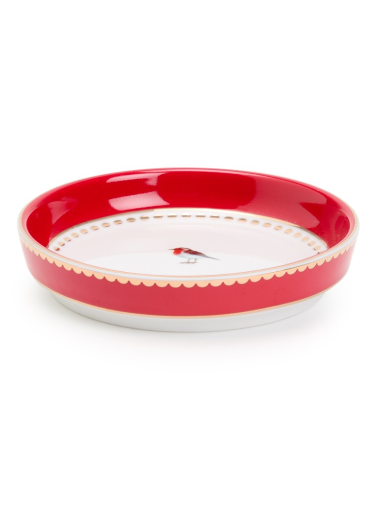 Pip Studio Love Birds theetip 9 cm Rood - Deal