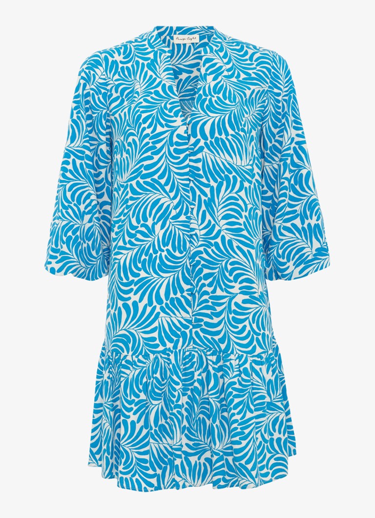 Phase Eight Dames Phoebe mini tuniekjurk met print in de kleur Blauw