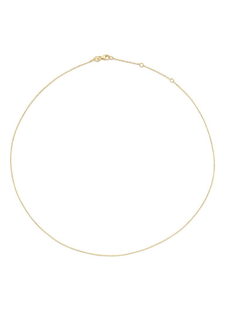 Jackie 14K Gold Dames Schakelketting van 14 karaat geelgoud