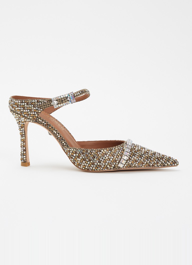 Kurt Geiger Dames Pump met strass in de kleur Zand, maat: 38