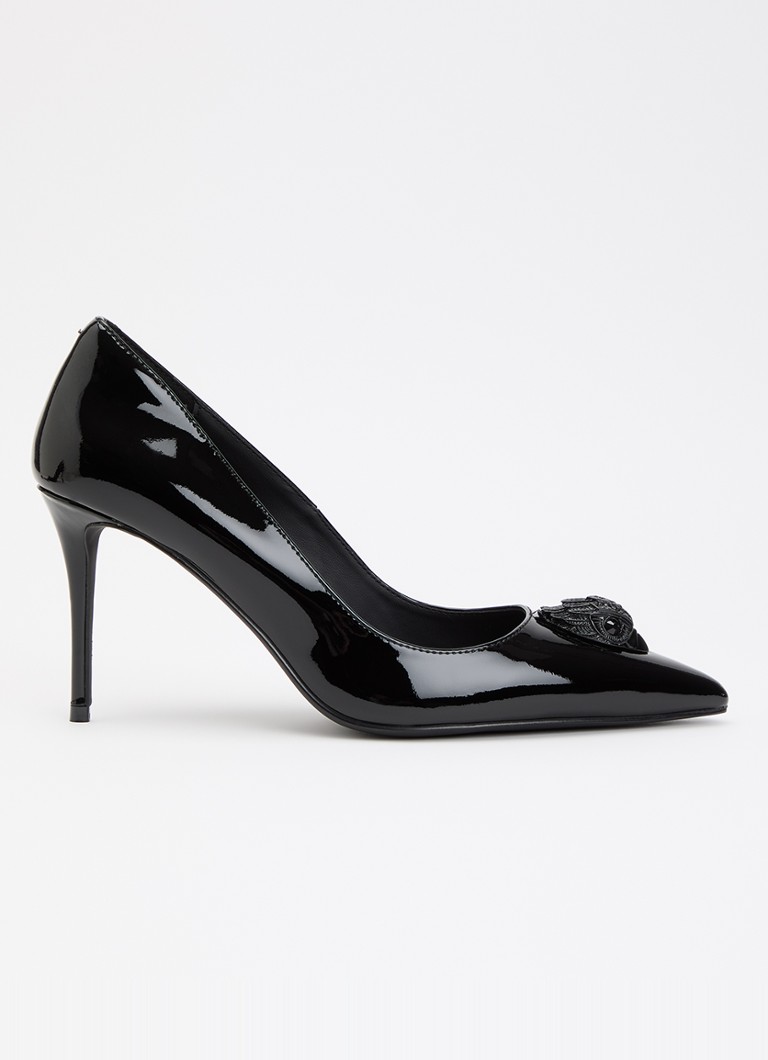 Kurt Geiger Dames Belgravia pump met logo in de kleur Zwart, maat: 41