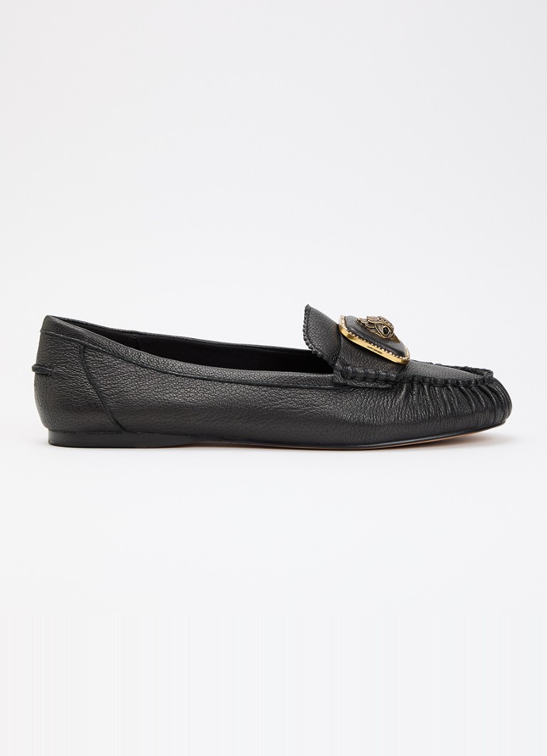 Kurt Geiger Dames Pimlico loafer van leer in de kleur Zwart, maat: 40