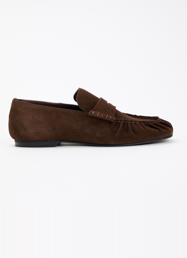 ALOHAS Dames Aven loafer van suède in de kleur Bruin, maat: 40