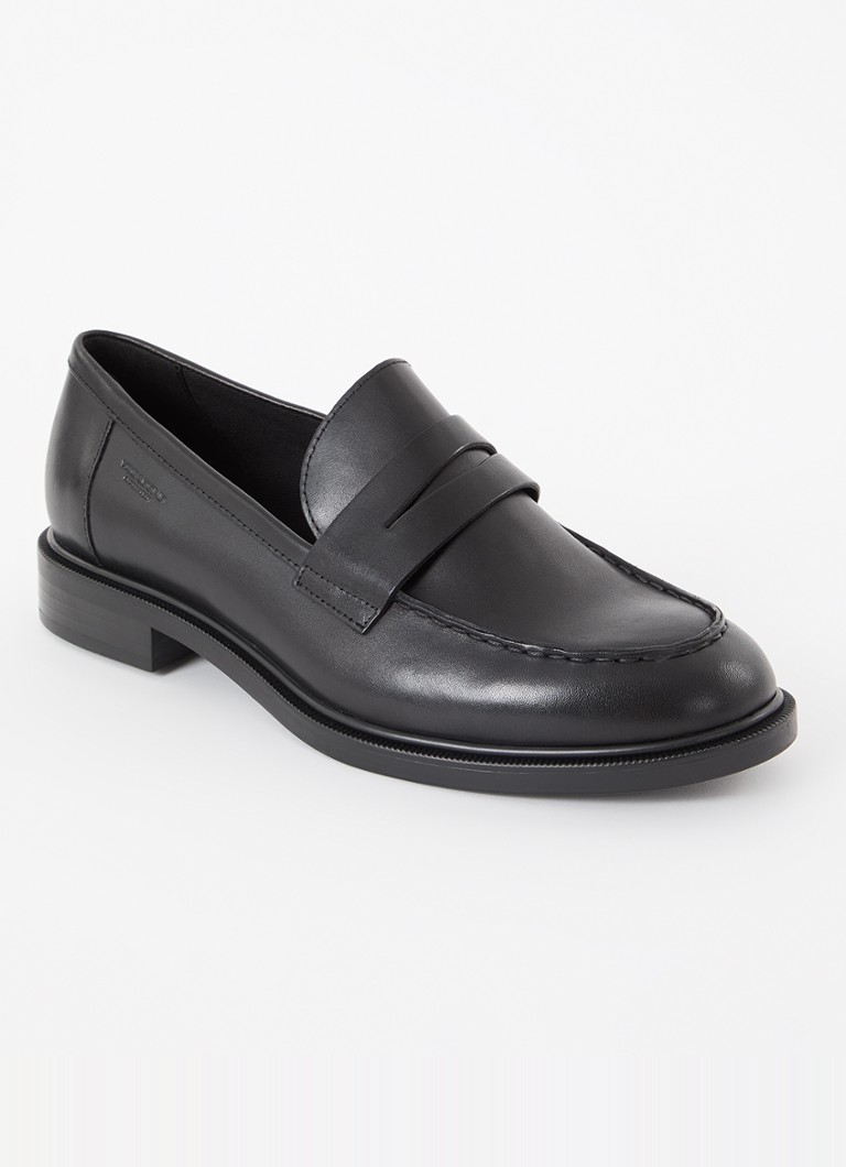 Vagabond Shoemakers Dames Amina loafer van leer in de kleur Zwart, maat: 42