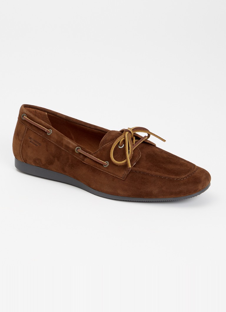 Vagabond Shoemakers Dames Hillary bootschoen van leer in de kleur Kastanjebruin, maat: 36