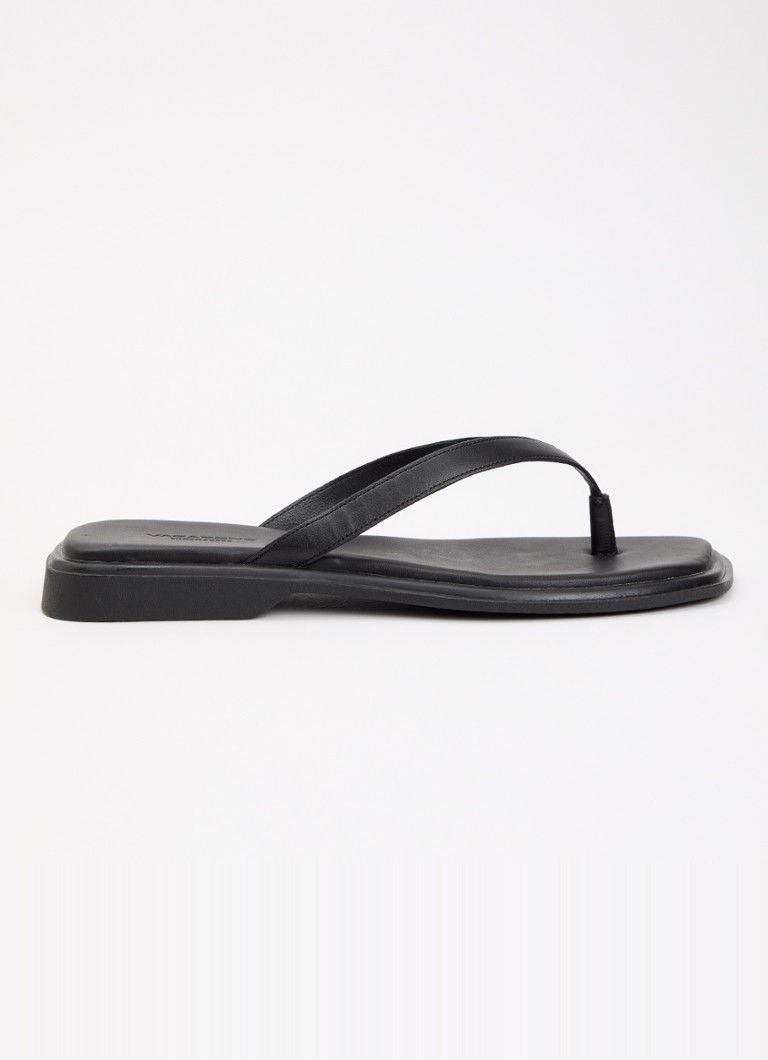 Vagabond Shoemakers Dames Izzy slipper van leer in de kleur Zwart, maat: 39