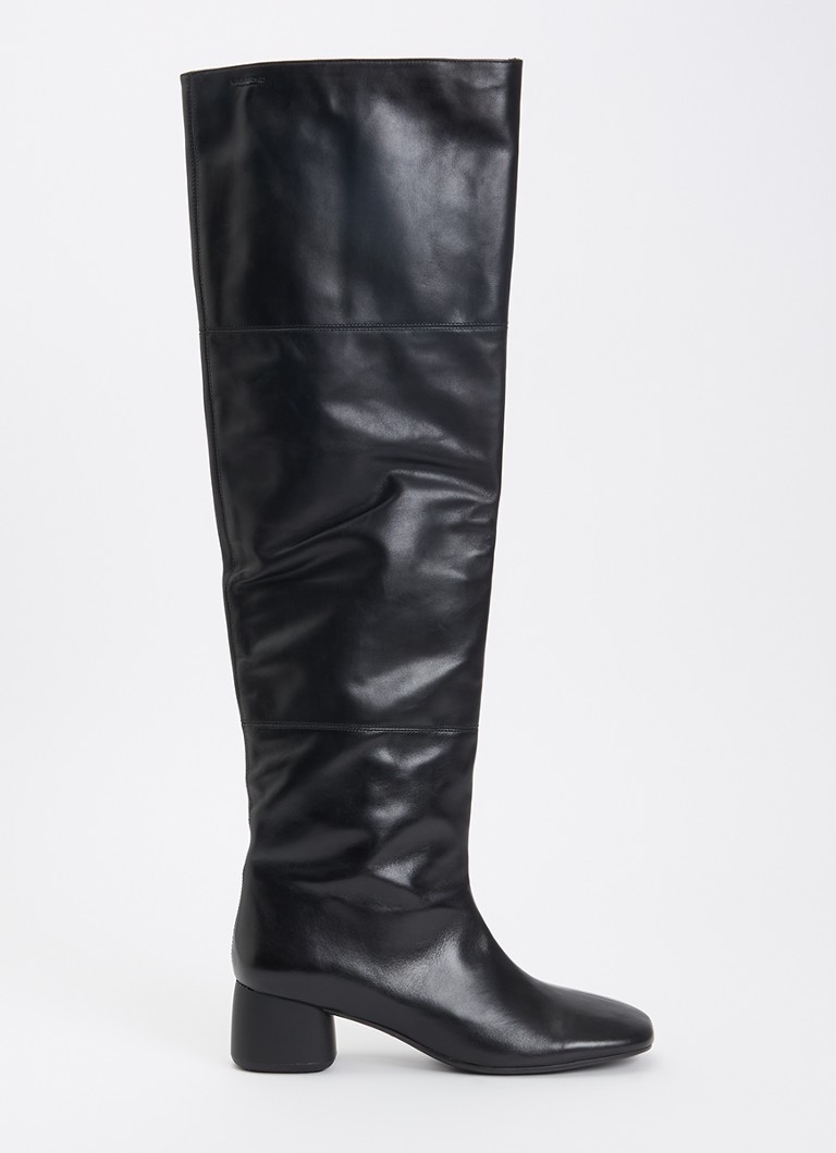 Vagabond Shoemakers Dames Livia laars van leer in de kleur Zwart, maat: 40