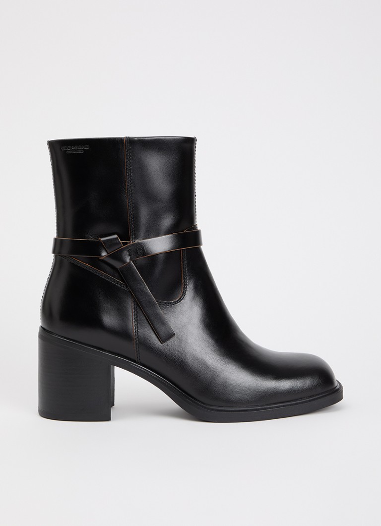 Vagabond Shoemakers Dames Meryl enkellaarsje van leer in de kleur Zwart, maat: 38