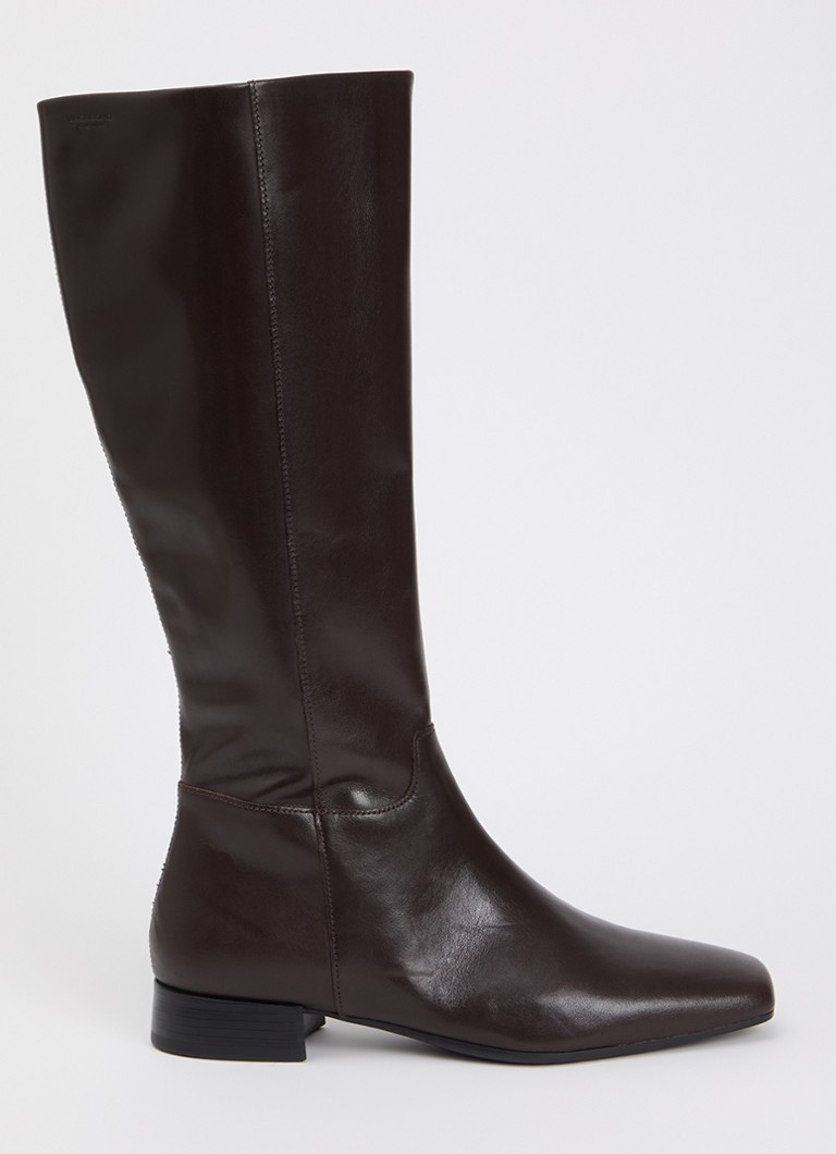 Vagabond Shoemakers Dames Mona laars van leer in de kleur Chocoladebruin, maat: 39