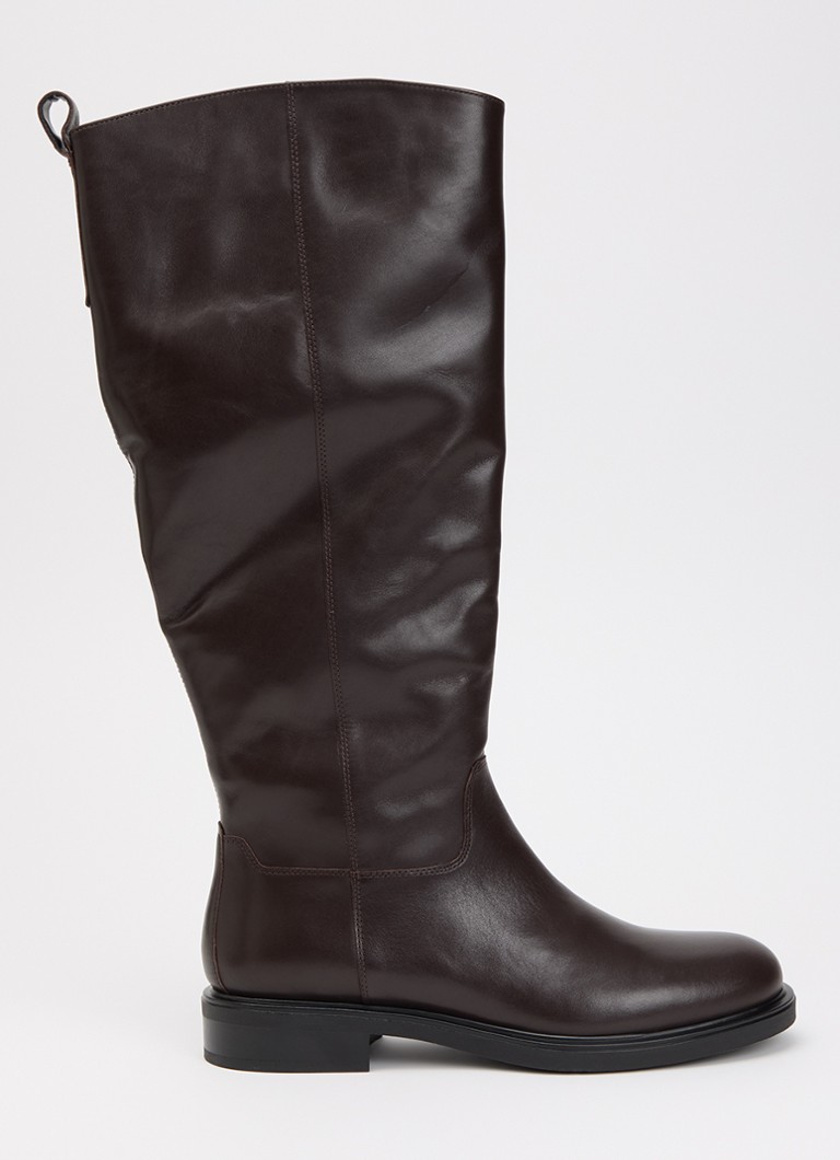 Vagabond Shoemakers Dames Freya laars van leer in de kleur Donkerbruin, maat: 41