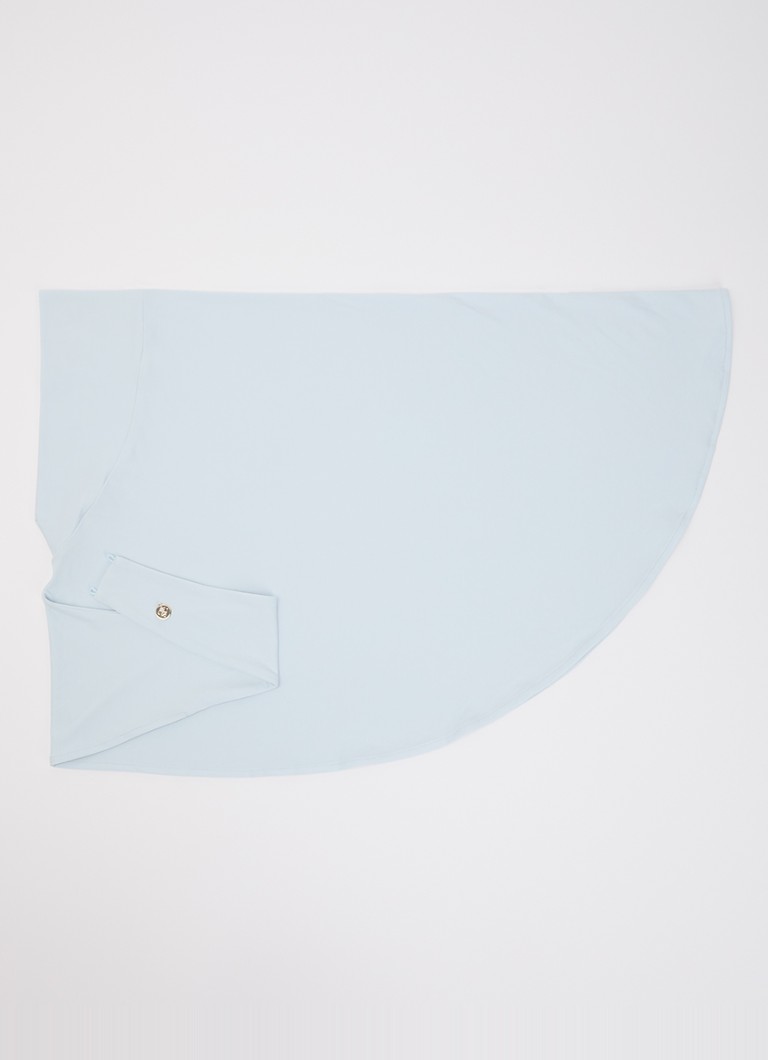 LES Atelier Dames Hoofddoek 55 x 40 cm in de kleur Lichtblauw, maat: ONE SIZE