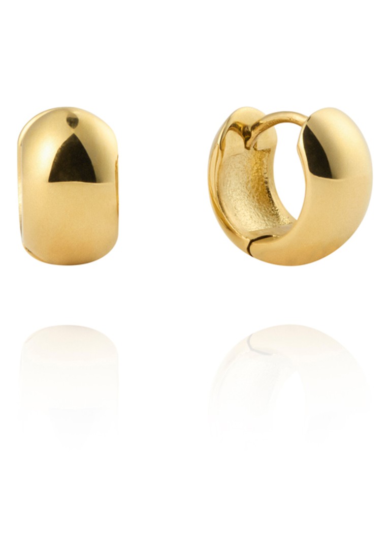 Mockberg Dames Brave Mini oorringen MB1786 in de kleur Goud, maat: Mini