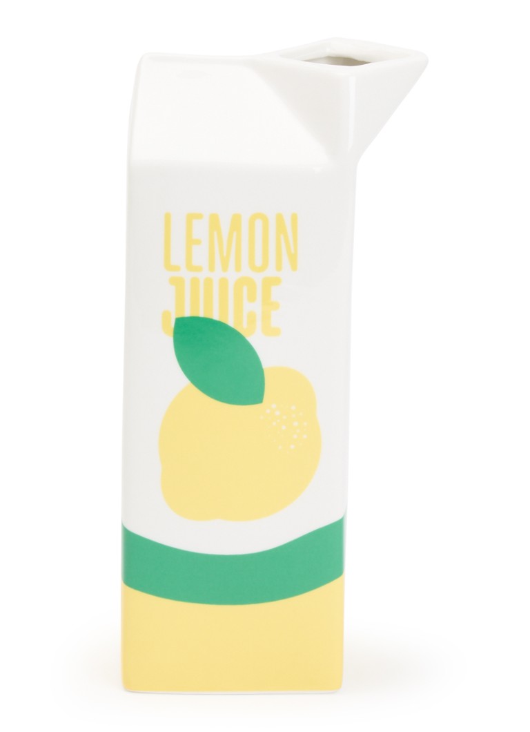 Fluid Market Lemon Juice vaas 23 cm Wit - Deal