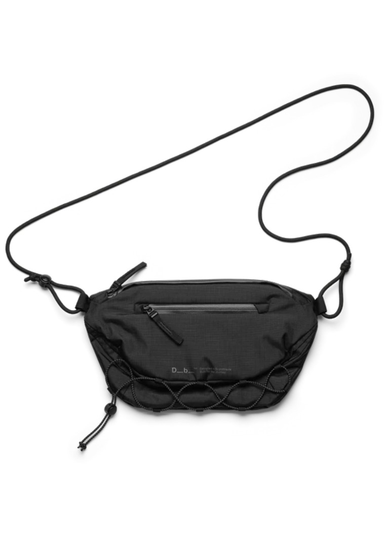 Db Dames Roamer Pro crossbodytas met logo in de kleur Zwart, maat: 3x20cm