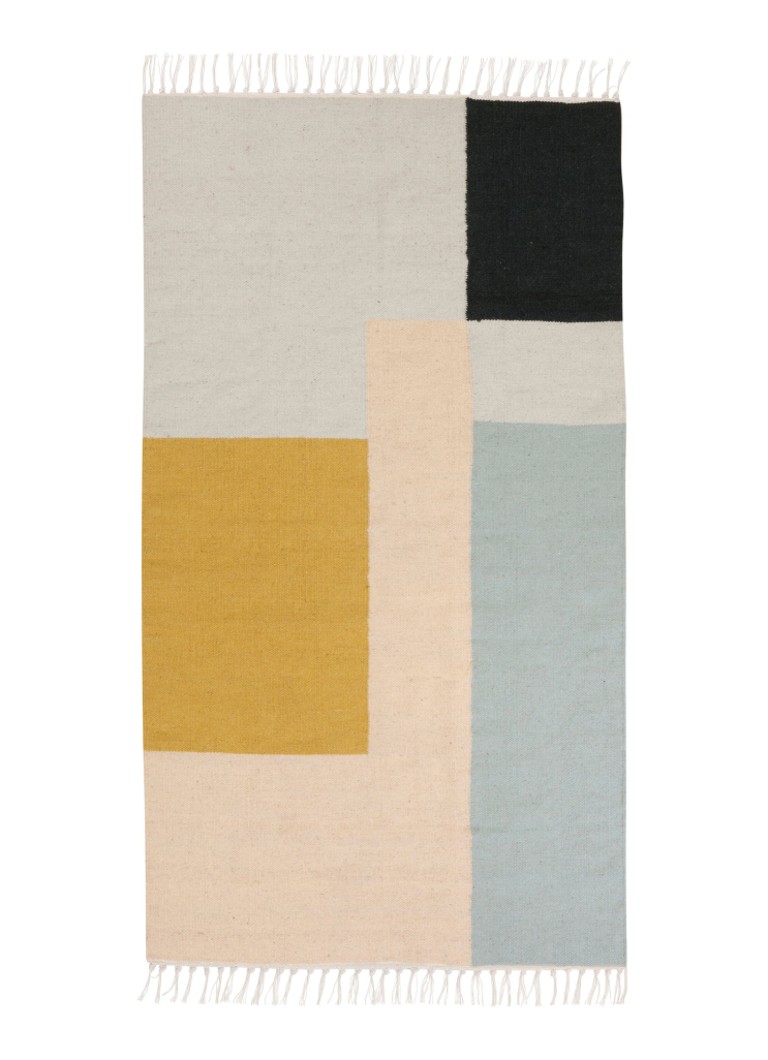 Ferm LIVING Kelim vloerkleed small 140 x 80 cm Multicolor - Deal