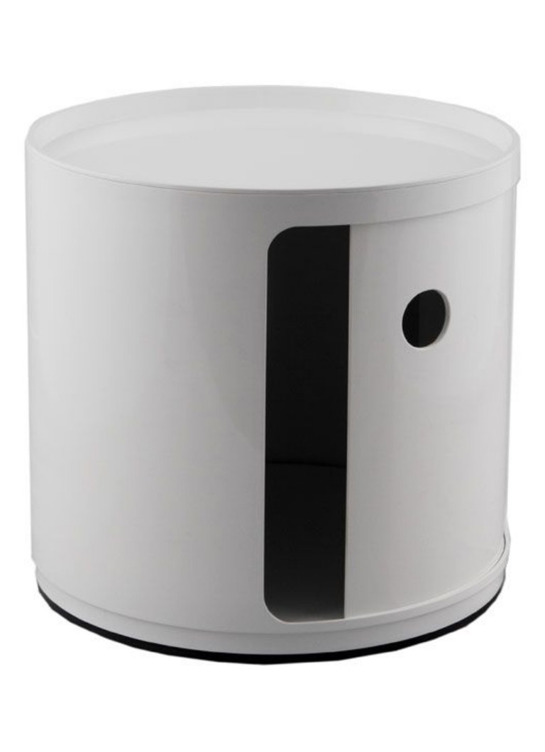 Kartell Componibili kast nachtkastje small (1 comp.) Ø42 cm Wit - Deal