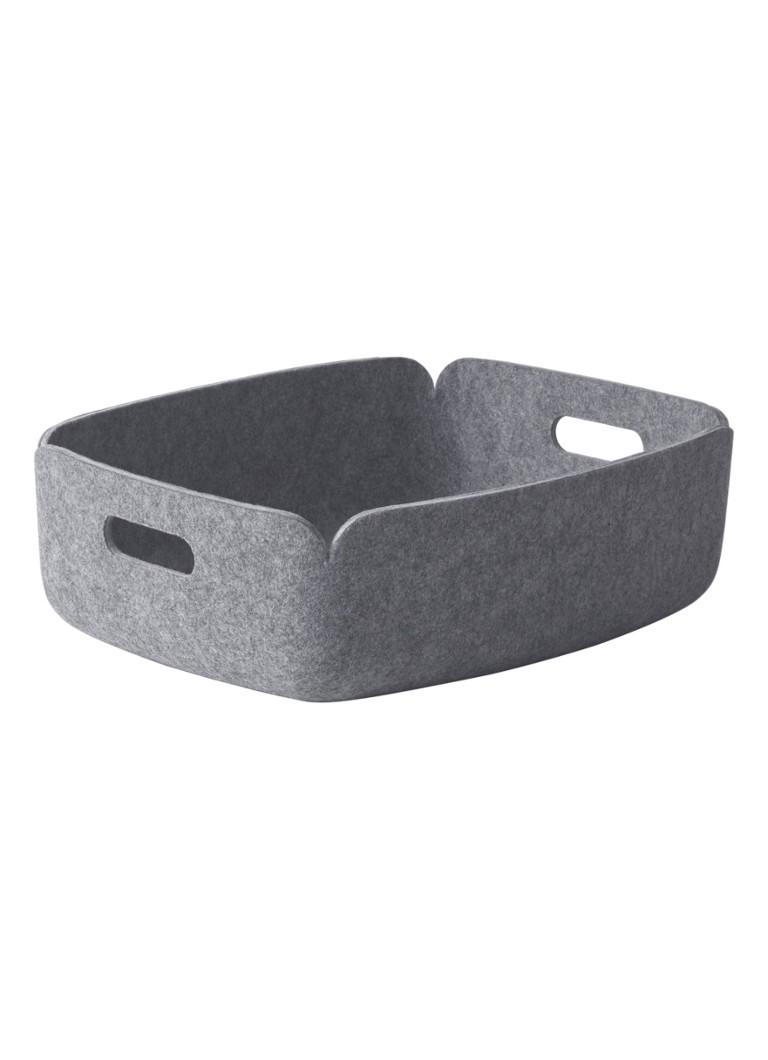 Muuto Restore Tray opbergmand 32 x 12 cm Grijs - Deal