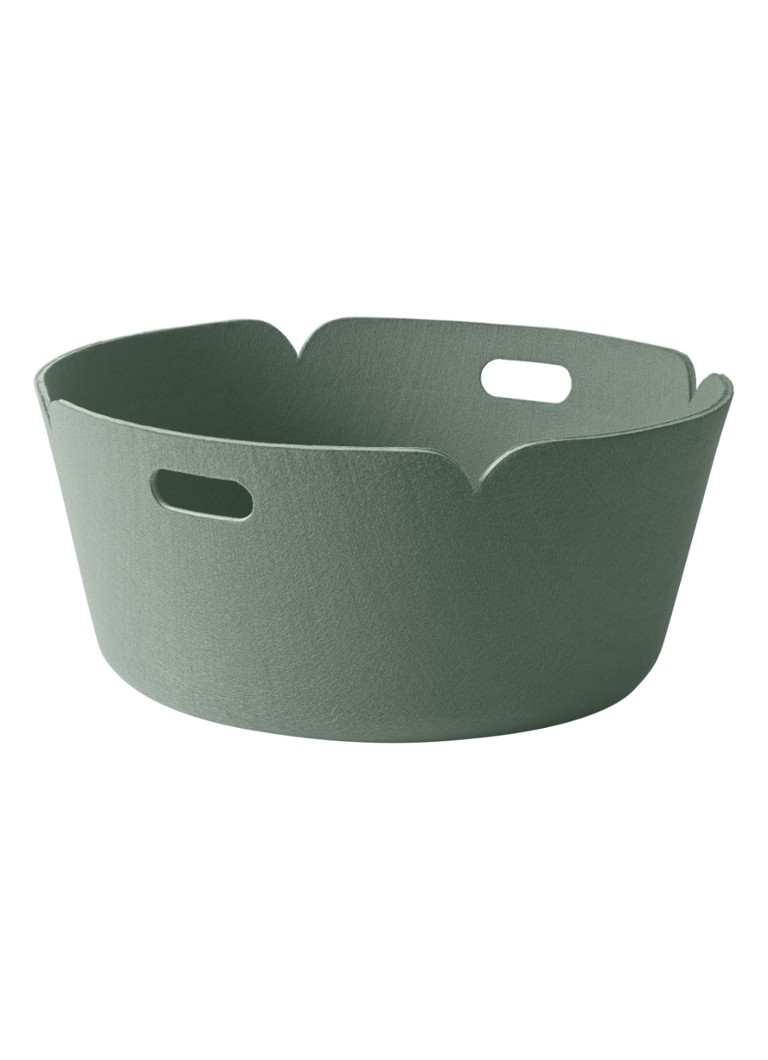 Muuto Restore Round opbergmand Groen