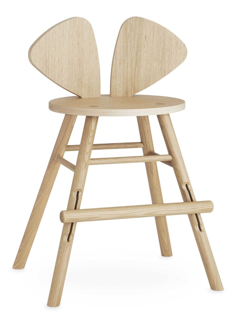 Nofred Mouse Tall kinderstoel Beige