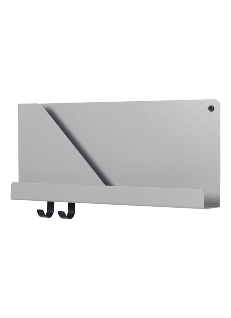 Muuto Folded wandplank small Grijs