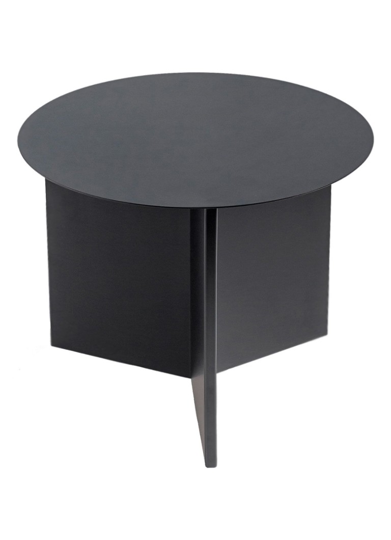 Hay Slit Table Round bijzettafel 45 cm Zwart - Deal