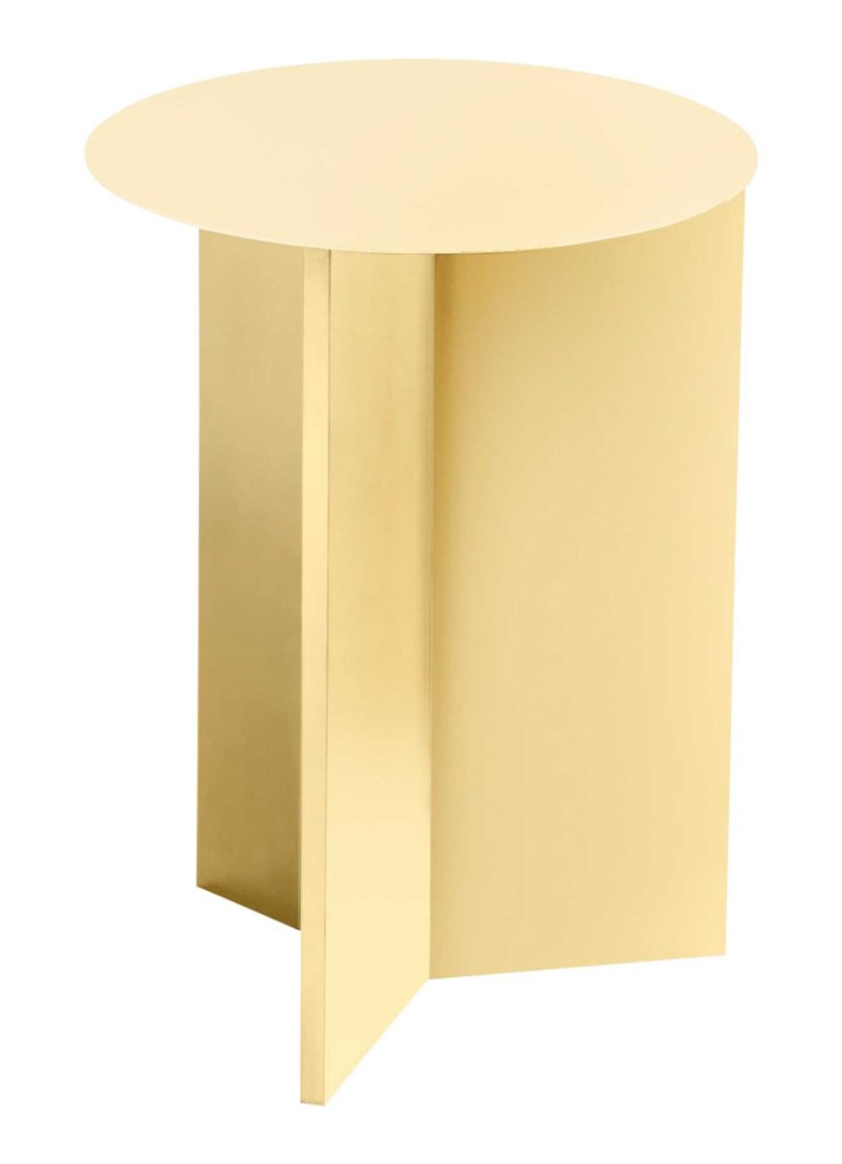 Hay Slit tafel hoog Geel