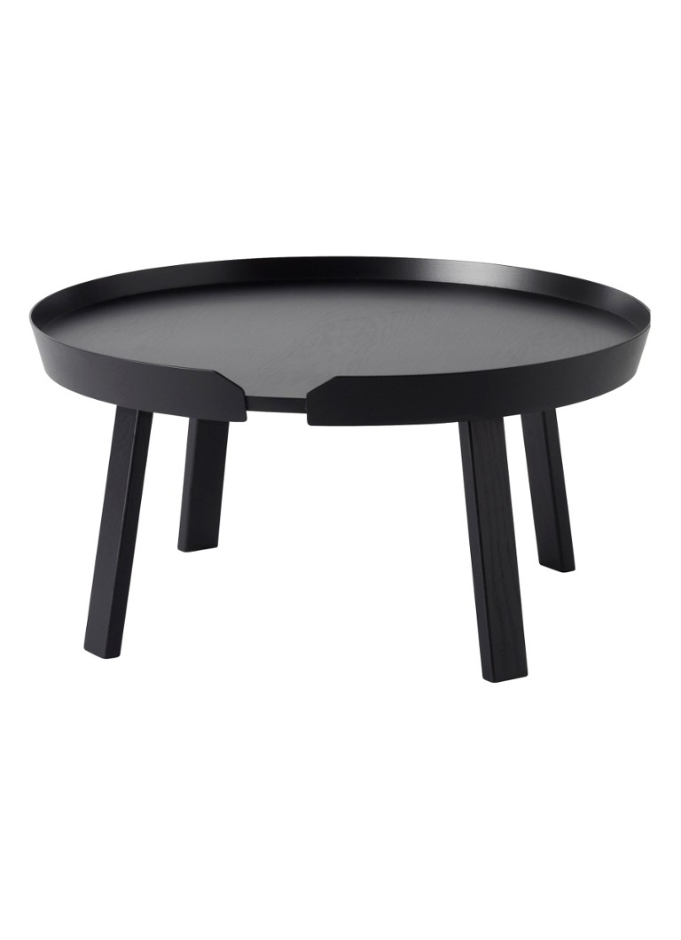 Muuto Around Coffee salontafel large Zwart