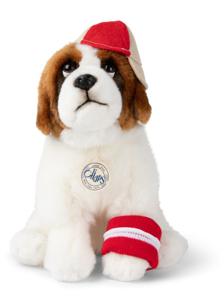 B.T. Chaps Jongens Herman ST. Bernard knuffel 32 cm in de kleur Bruin, maat: 1 Size