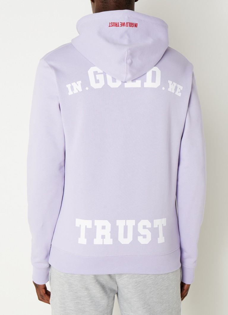 In We Trust The hoodie biologisch katoen • Lila • de