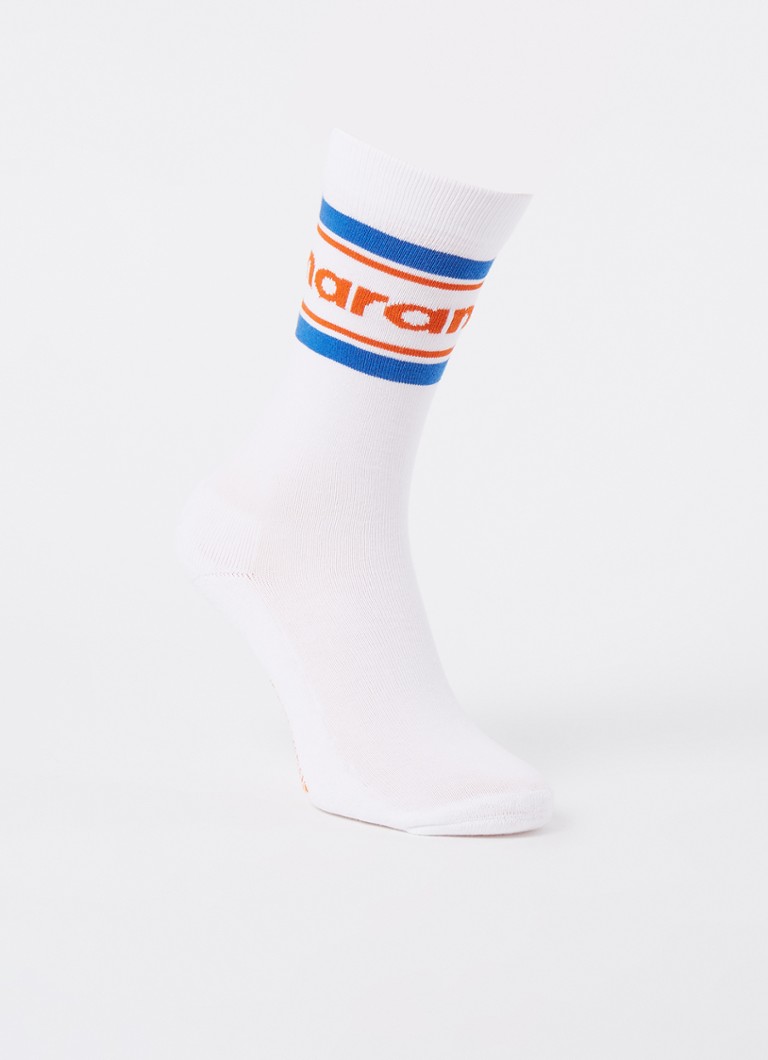 Isabel Marant Étoile - Dona sokken met logo - Oranje