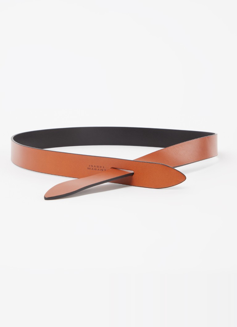 MaxMara Ticino riem van leer • Zwart • de Bijenkorf