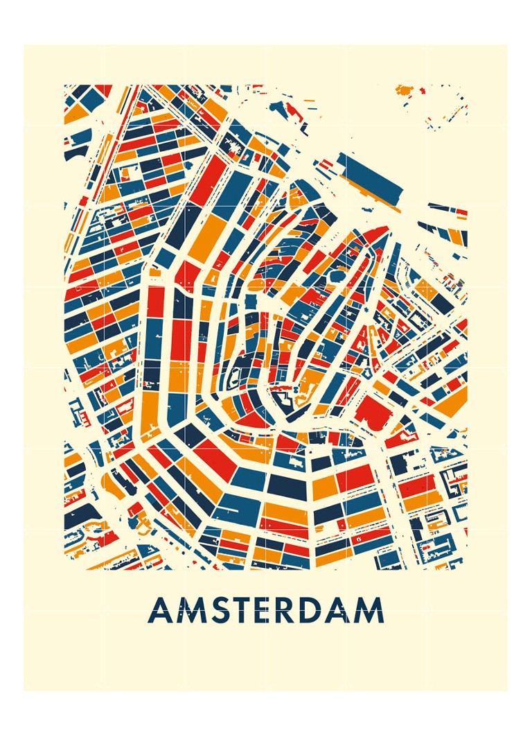 IXXI Amsterdam Mosaic • Lichtgeel • de Bijenkorf