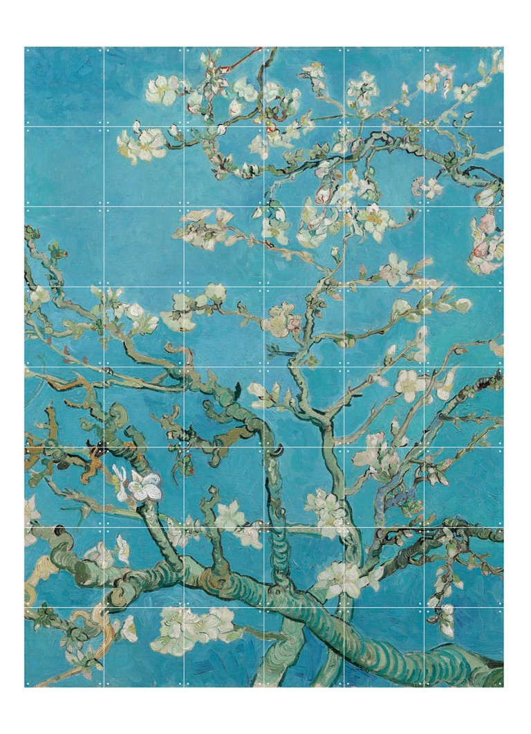 IXXI - Blossoms dubbelzijdige wanddecoratie - Turquoise